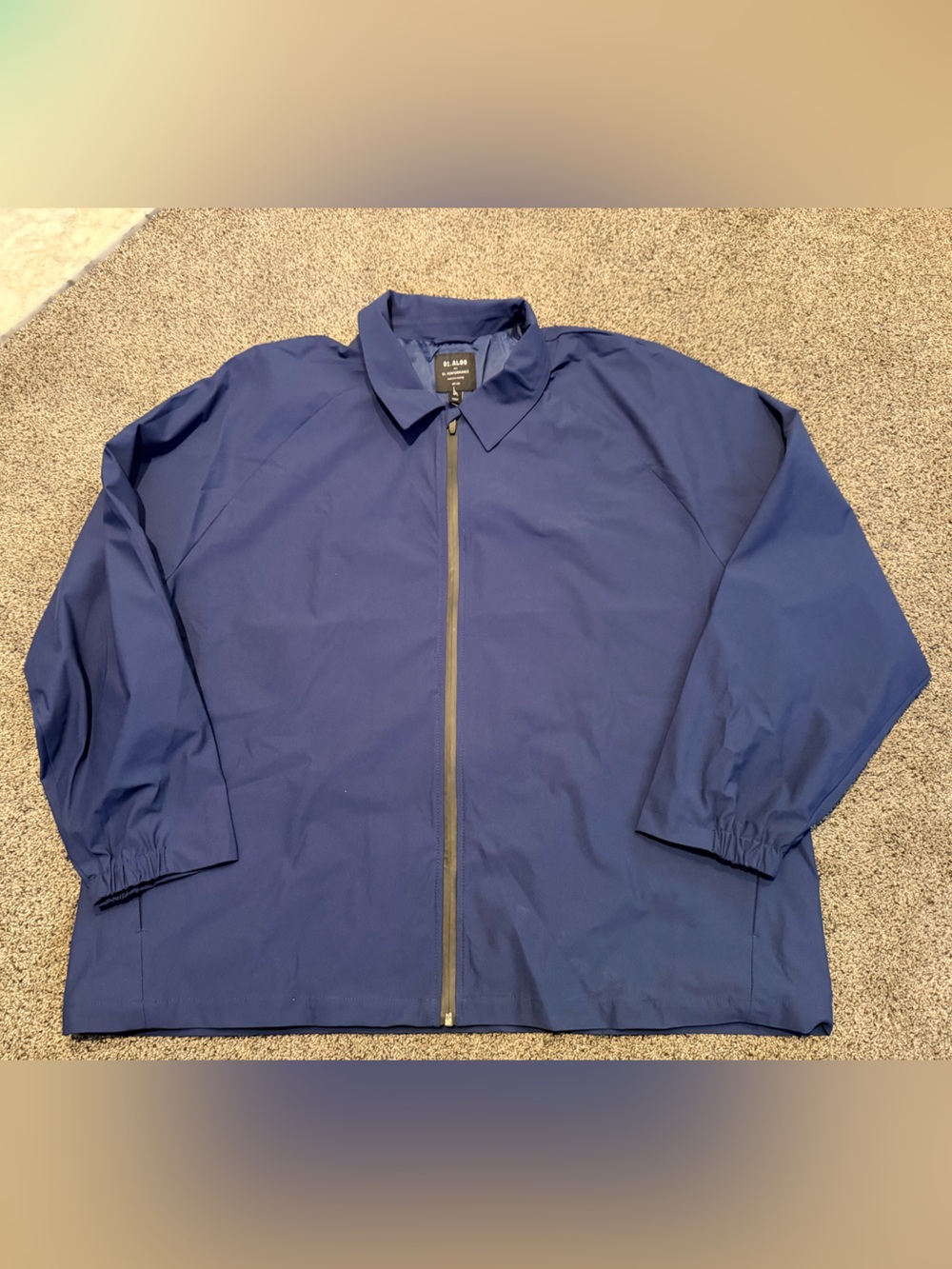 Men's Navy Windbreaker Jacket - Uniqlo